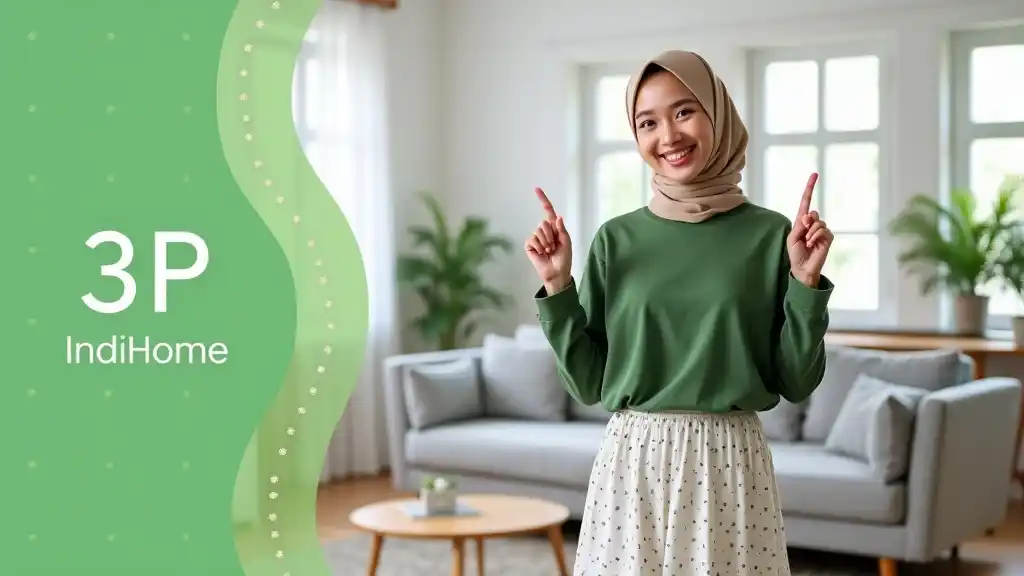 3P IndiHome  | Harga Paket Pasang WiFi IndiHome Terbaru