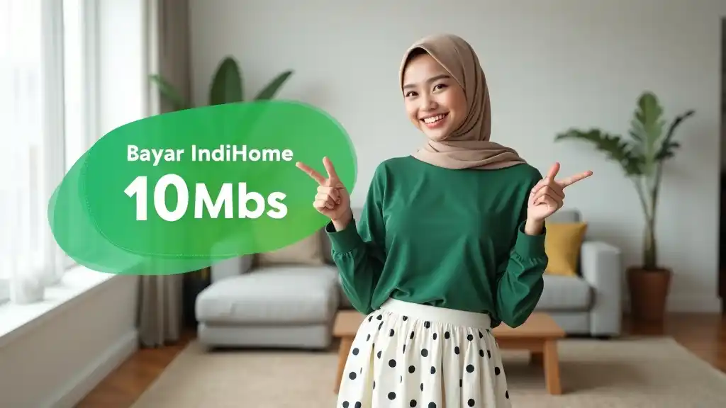 Bayar IndiHome 10Mbps  | Harga Paket Pasang WiFi IndiHome Terbaru
