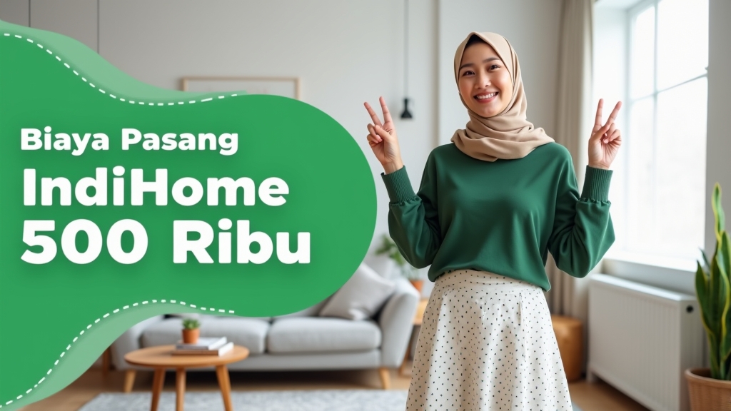 Biaya Pasang Indihome 500 Ribu