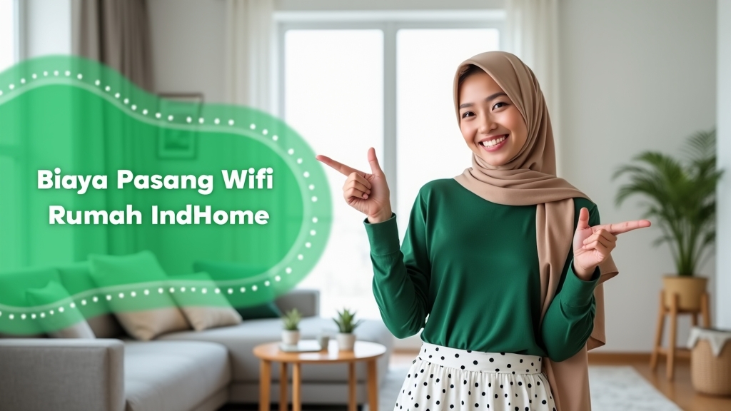 Biaya Pasang Wifi Di Rumah Indihome