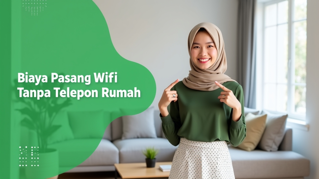 Biaya Pasang Wifi Tanpa Telepon Rumah