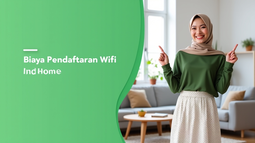 Biaya Pendaftaran Wifi Indihome