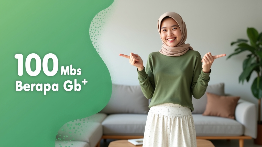 100 Mbps Berapa Gb