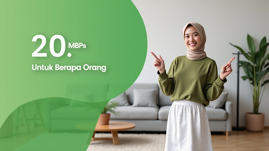 20 Mbps Untuk Berapa Orang