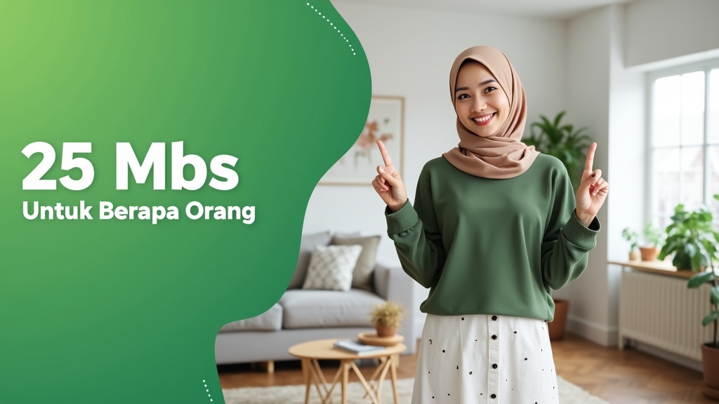 25 Mbps Untuk Berapa Orang