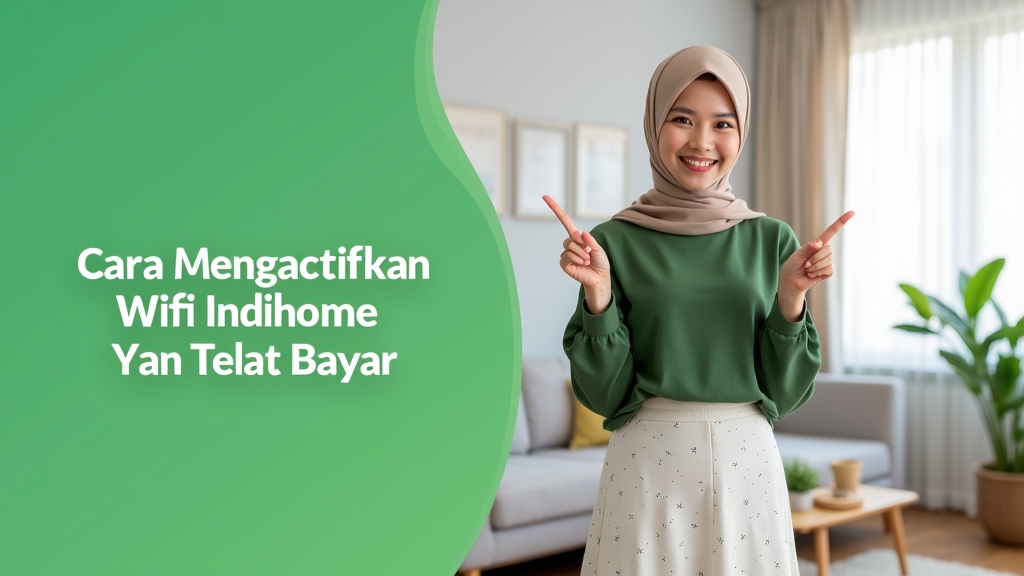 Cara Mengaktifkan Wifi Indihome Yang Telat Bayar