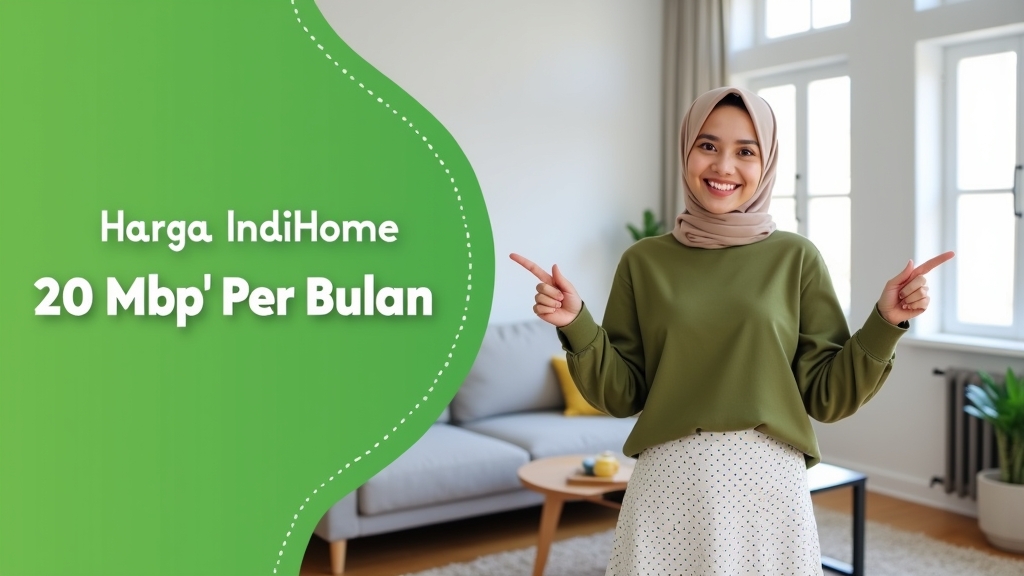 Harga Indihome 20 Mbps Per Bulan