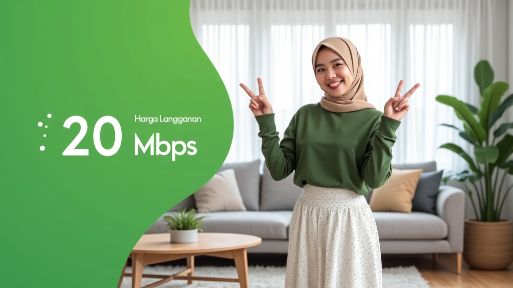 Harga Langganan Indihome 20 Mbps
