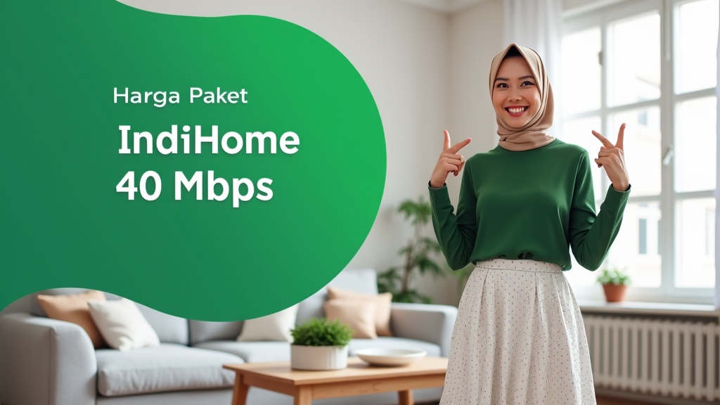 Harga Paket Indihome 40 Mbps