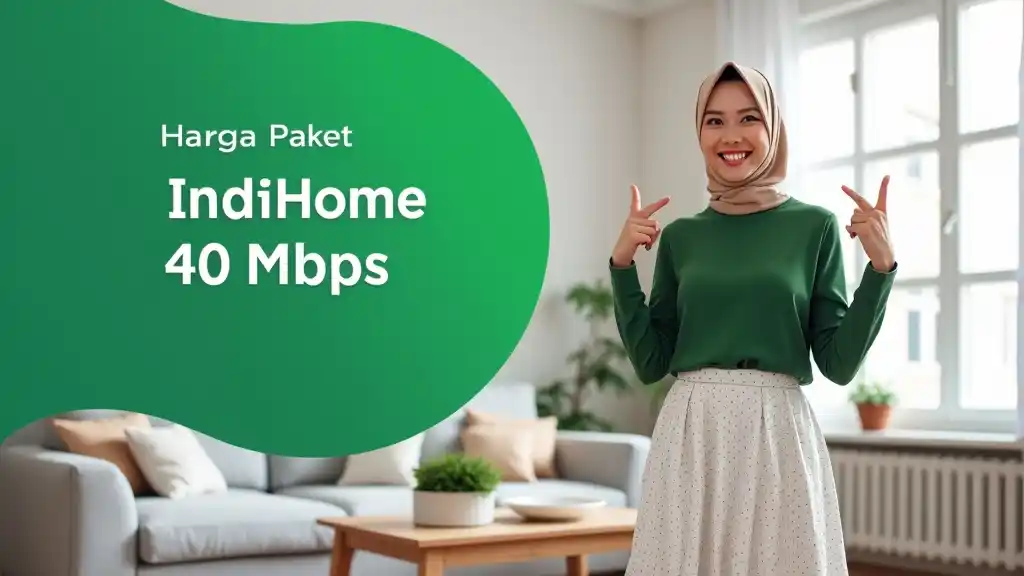 Harga Paket Indihome 40 Mbps