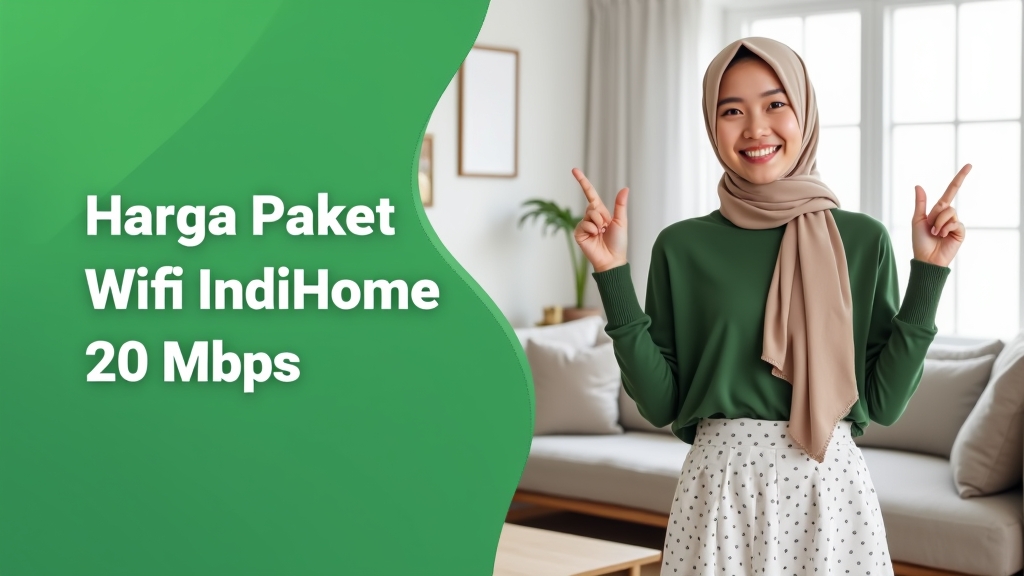 Harga Paket Wifi Indihome 20 Mbps