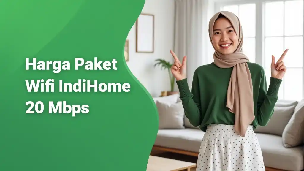 Harga Paket Wifi Indihome 20 Mbps