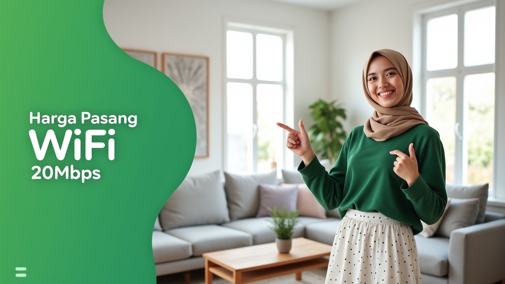 Harga Pasang Wifi 20mbps