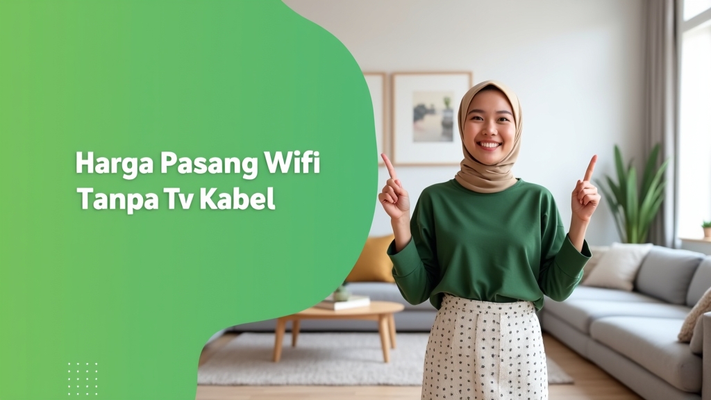Harga Pasang Wifi Tanpa Tv Kabel