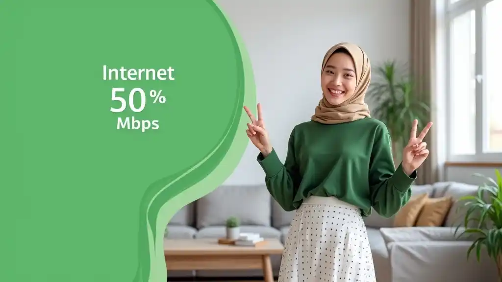 Internet 50 Mbps Indihome