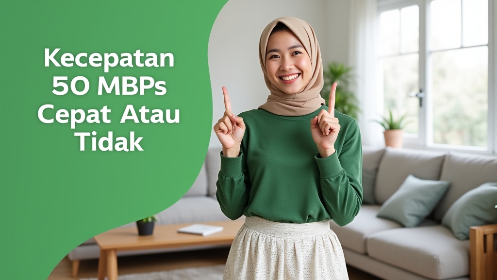 Kecepatan 50 Mbps Cepat Atau Tidak