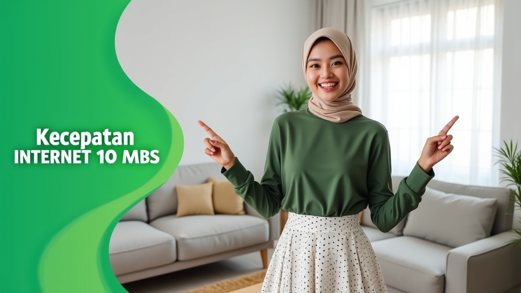 Kecepatan Internet 10 Mbps Indihome