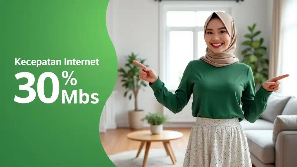 Kecepatan Internet 30mbps