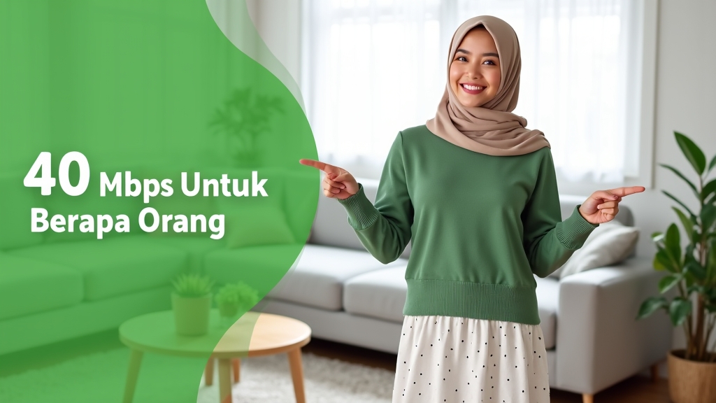 40 Mbps Untuk Berapa Orang