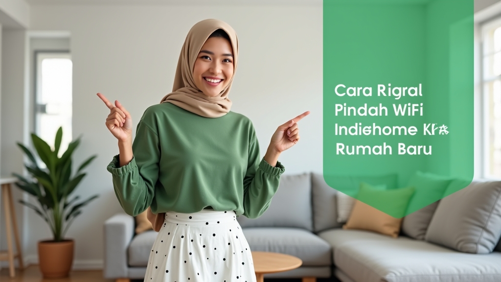 Cara Pindah Wifi Indihome Ke Rumah Baru