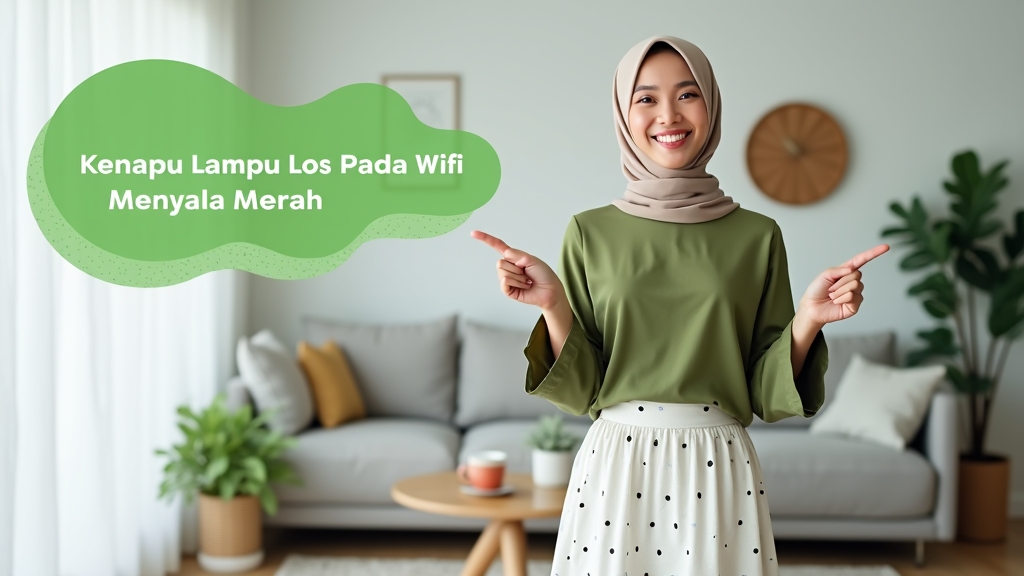 Kenapa Lampu Los Pada Wifi Menyala Merah