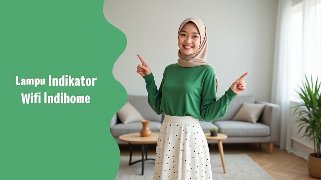 Lampu Indikator Wifi Indihome Berkedip