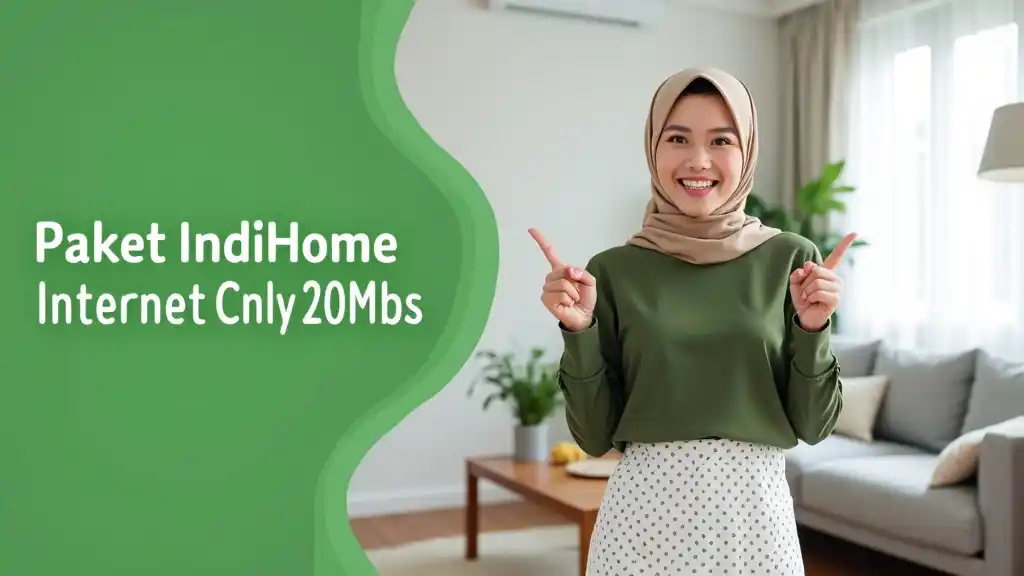 Paket Indihome Internet Only 20mbps