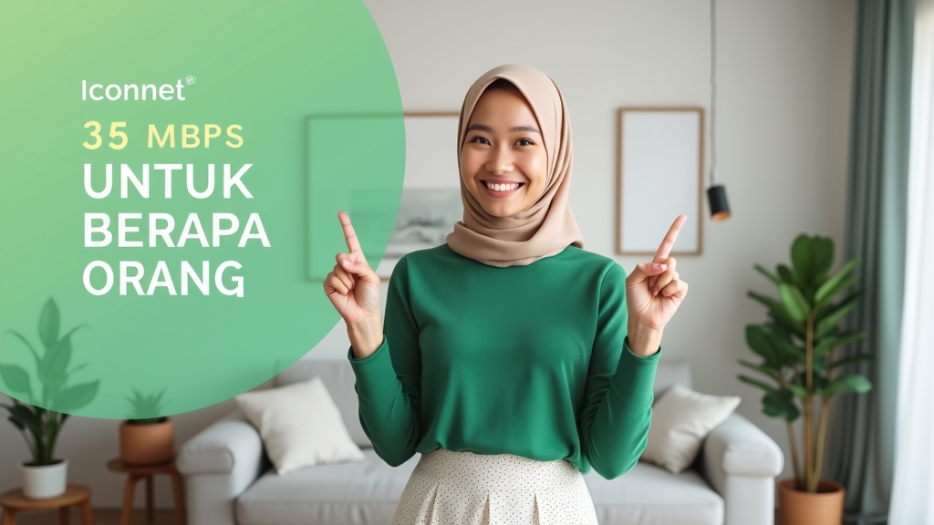 Iconnet 35 Mbps Untuk Berapa Orang