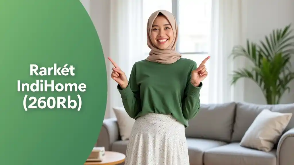 Paket IndiHome Promo 260Rb  | Harga Paket Pasang WiFi IndiHome Terbaru