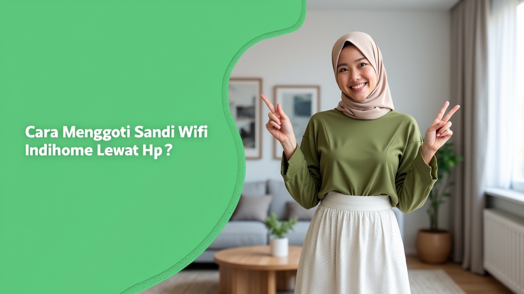Cara Mengganti Sandi Wifi Indihome Lewat Hp
