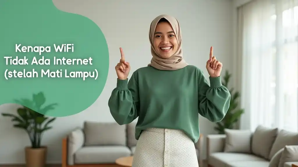 Kenapa Wifi Tidak Ada Internet Setelah Mati Lampu