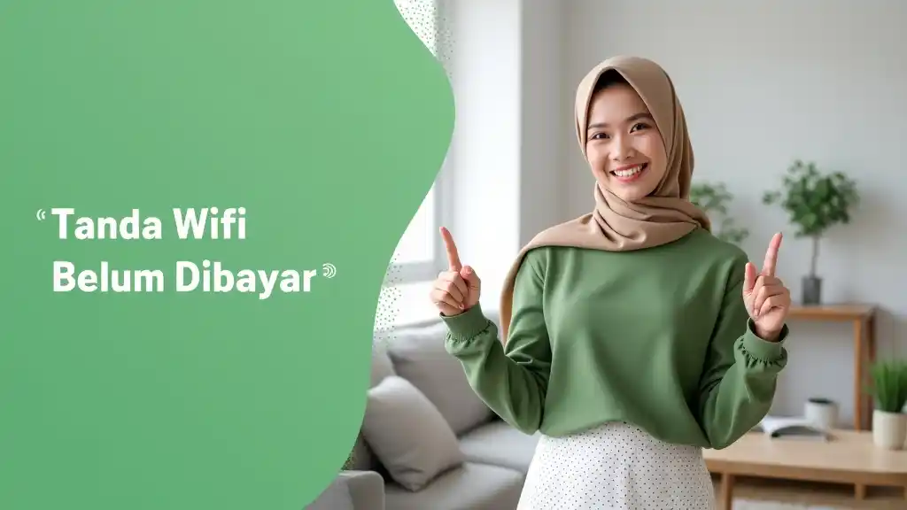 Tanda Wifi Belum Dibayar