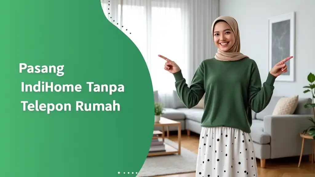 Pasang Indihome Tanpa Telepon Rumah